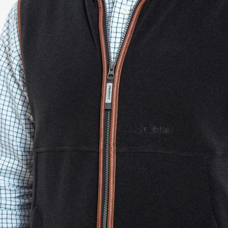 Schoffel Mens Oakham Fleece Gilet - Gunmetal