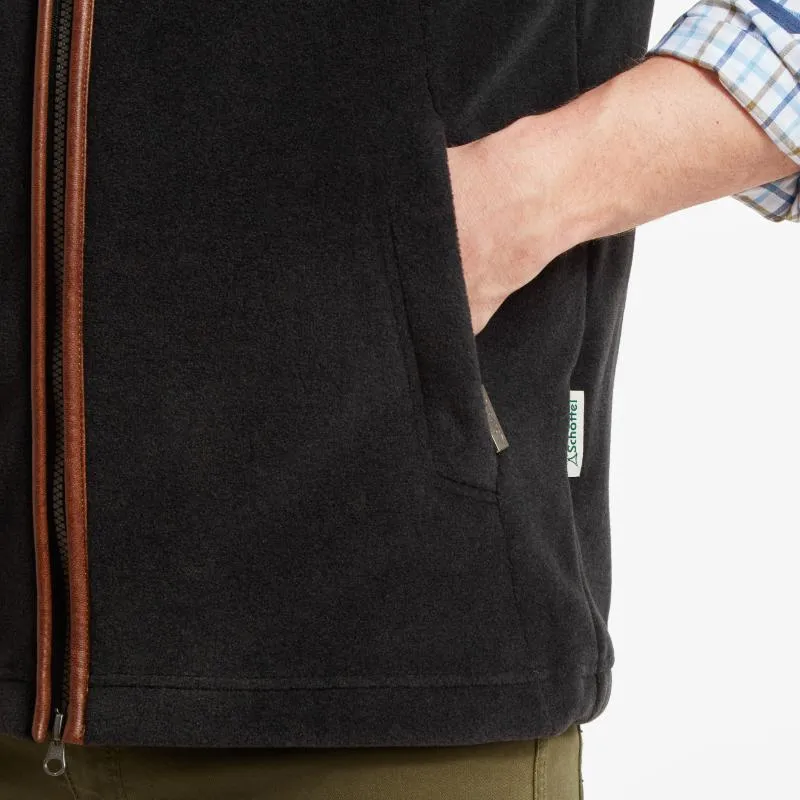 Schoffel Mens Oakham Fleece Gilet - Gunmetal