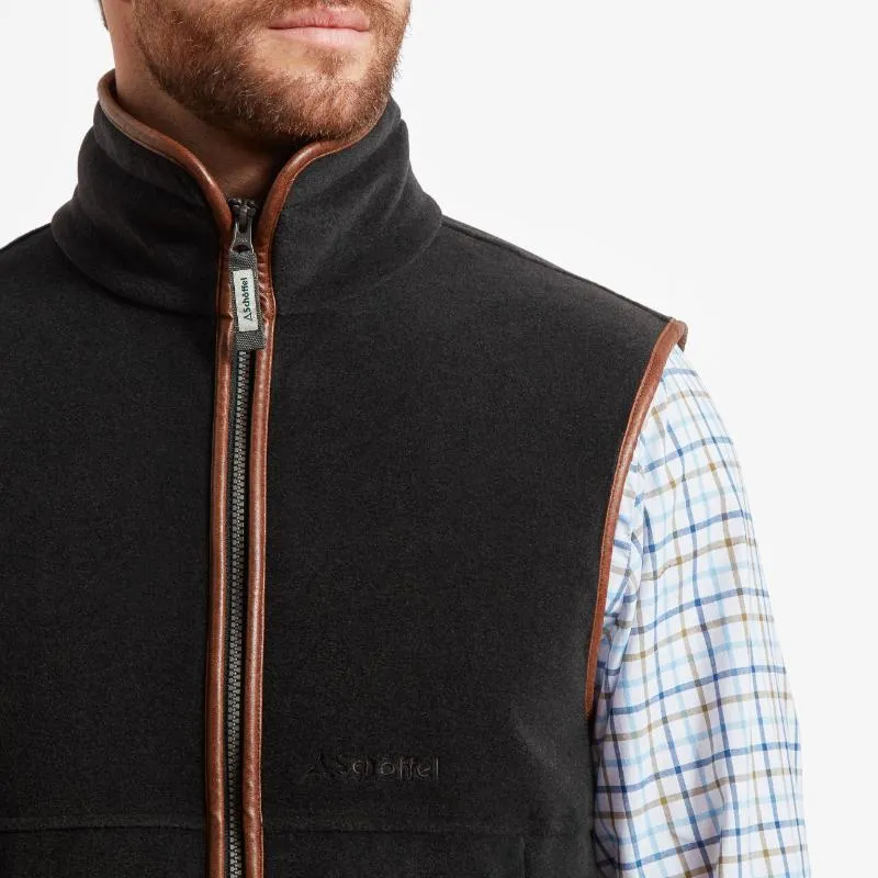 Schoffel Mens Oakham Fleece Gilet - Gunmetal
