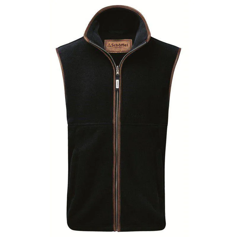 Schoffel Mens Oakham Fleece Gilet - Navy