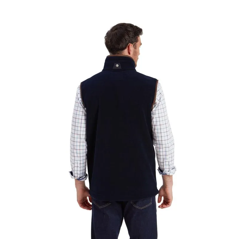 Schoffel Mens Oakham Fleece Gilet - Navy