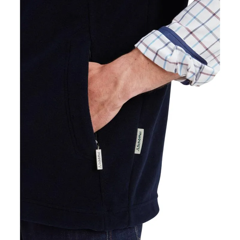 Schoffel Mens Oakham Fleece Gilet - Navy