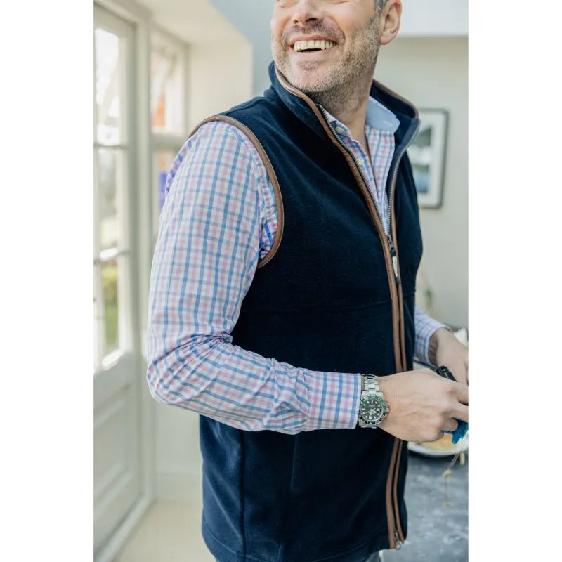 Schoffel Mens Oakham Fleece Gilet - Navy
