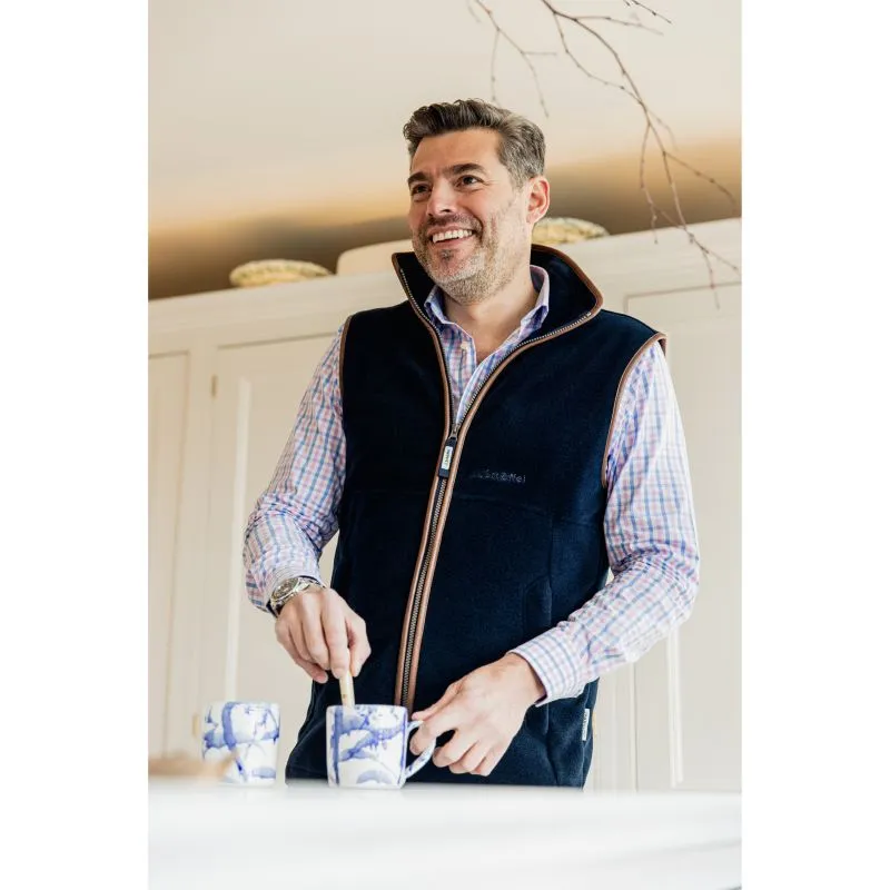 Schoffel Mens Oakham Fleece Gilet - Navy