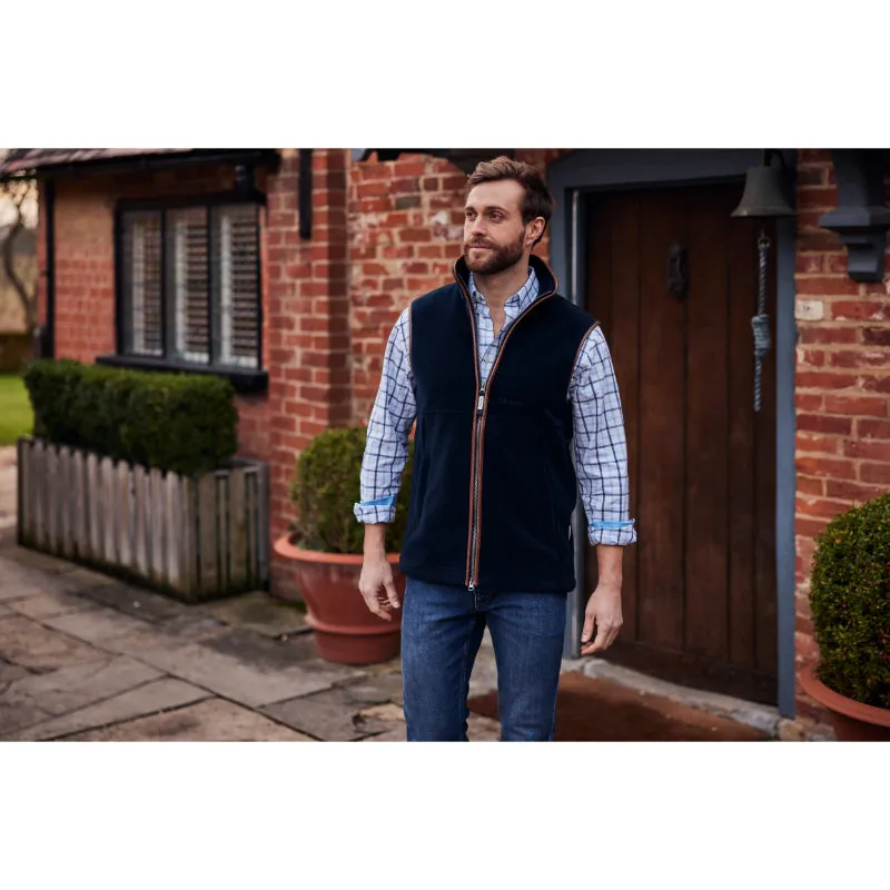Schoffel Mens Oakham Fleece Gilet - Navy