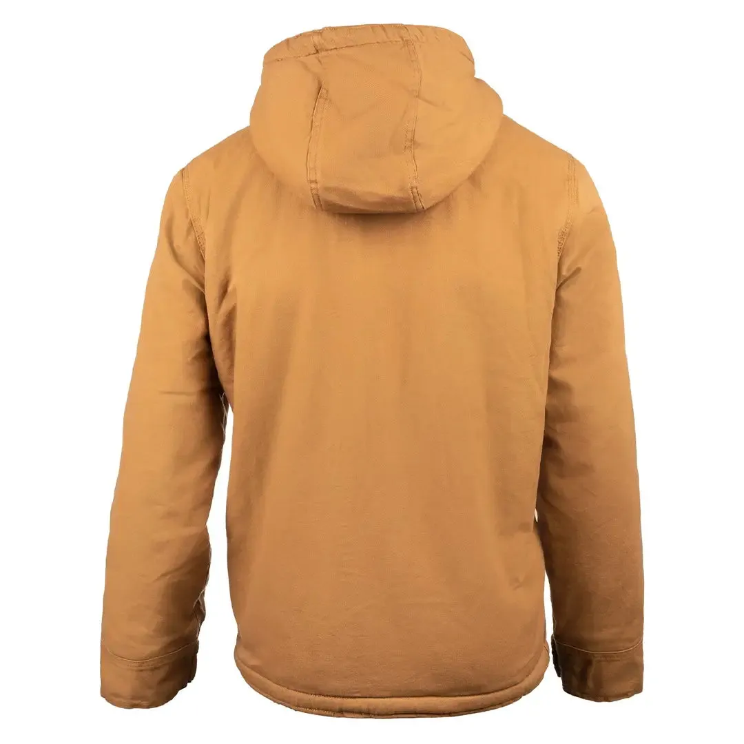 Sherpa Lined Duck Jacket - Rinsed Brown Duck by Dickies