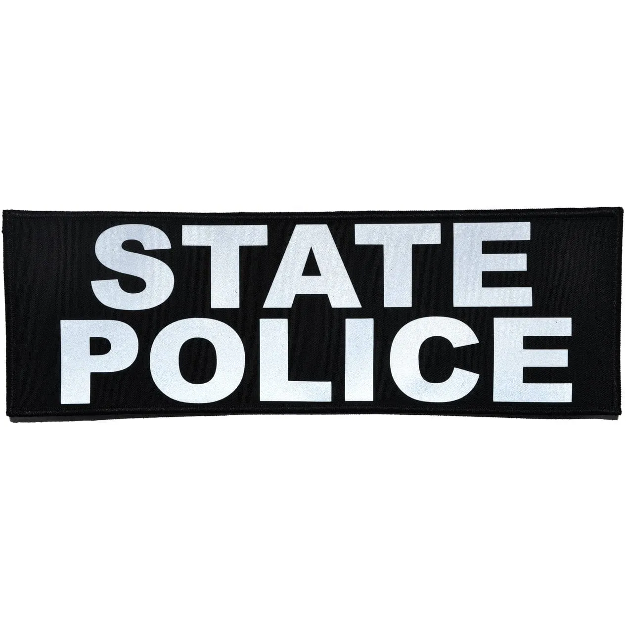 State Police Reflective - 4x12 Patch