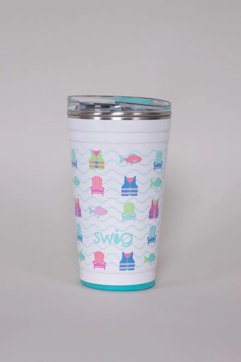 Swig Lake Girl Party Cup (24oz)