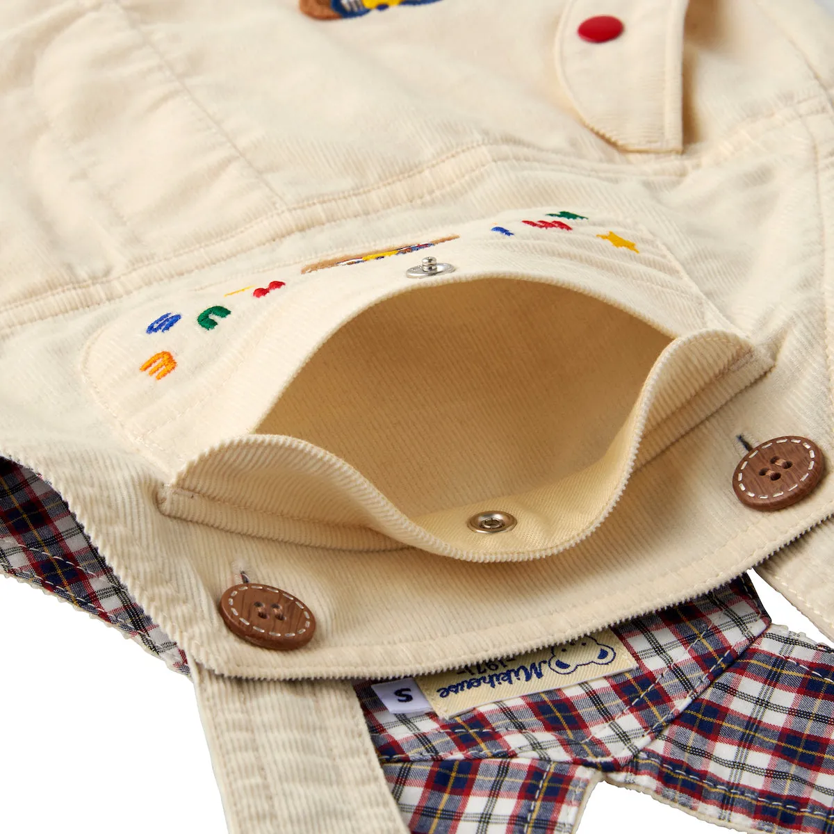 Teddy Tales Corduroy Dungaree