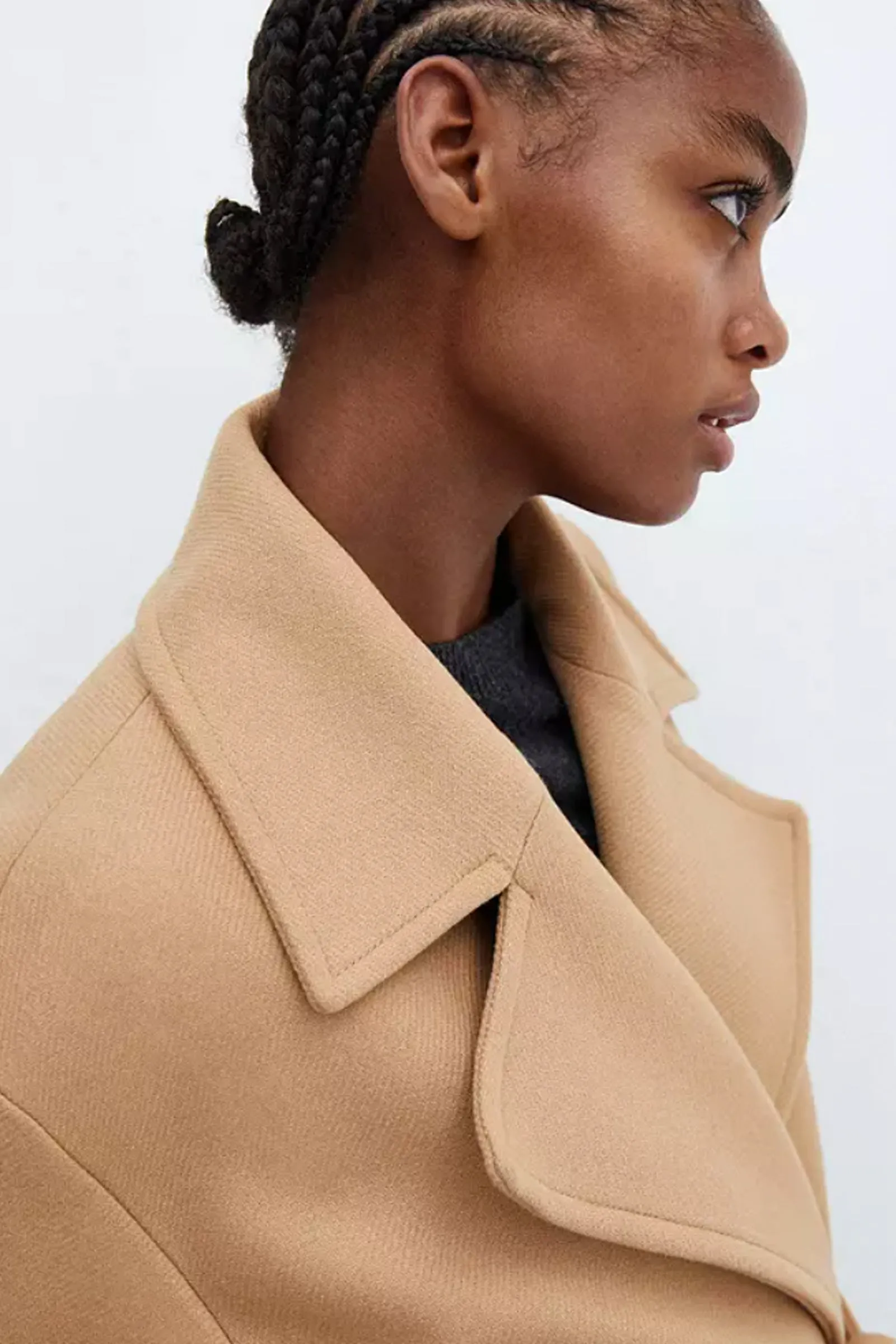 Traviata Wool Blend Belted Coat