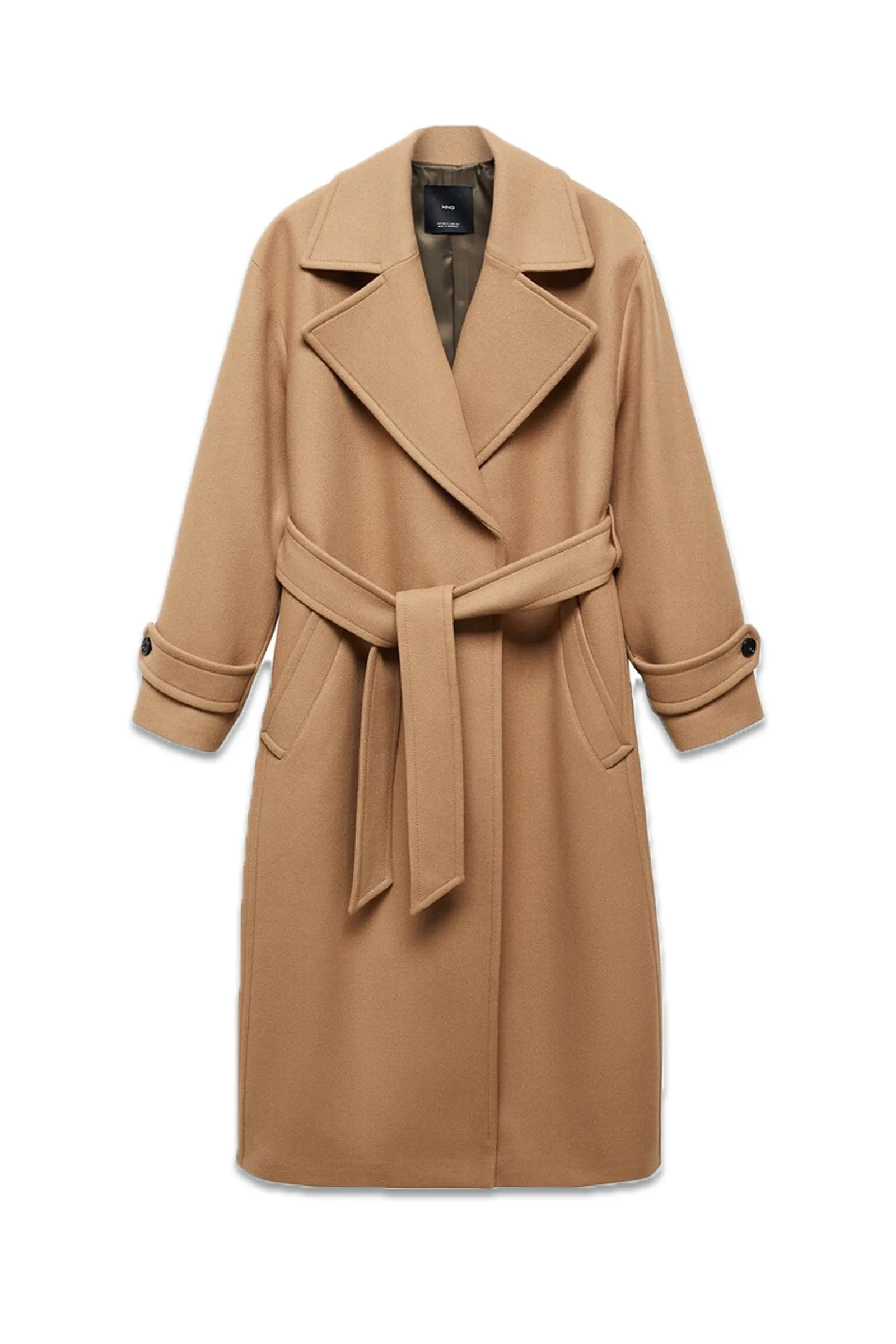 Traviata Wool Blend Belted Coat