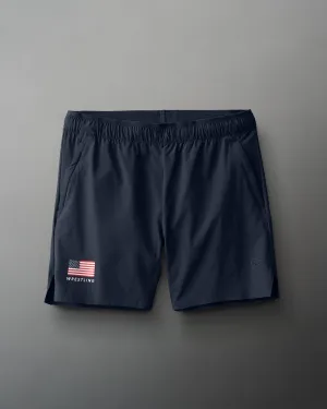 USA Flag Performance Uniform Shorts